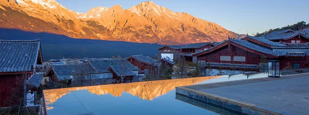 丽江金茂君悦雪山酒店外景